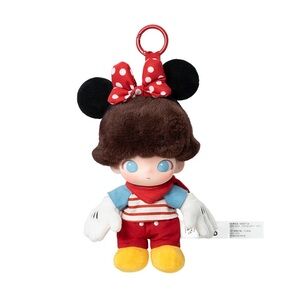Pop Mart Dimoo World Minnie Mouse Disney Vinyl Plush Keychain NWOT